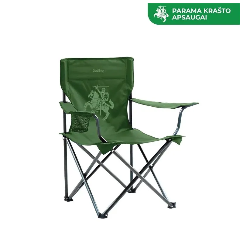 Tūrisma krēsls Vytis Outliner. zaļš