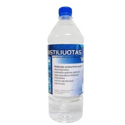 Distilled water