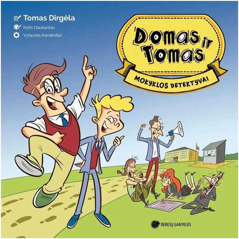 Galda spēle DOMAS IR TOMAS Mokyklos Detektyvai