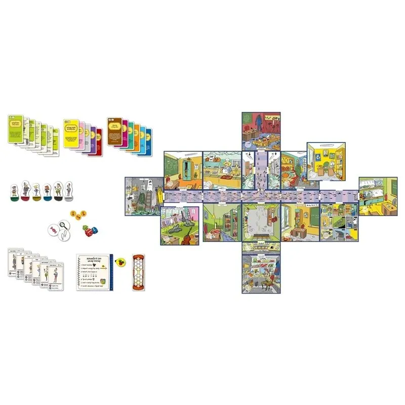 Galda spēle DOMAS IR TOMAS Mokyklos Detektyvai