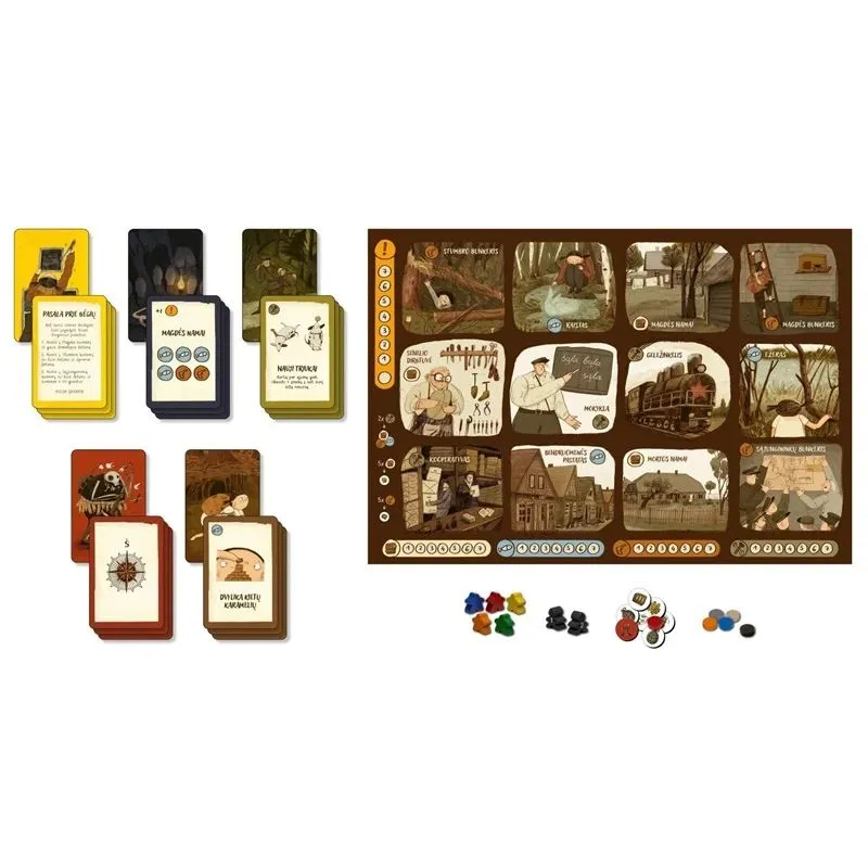 Galda spēle - Mergaitė su šautuvu. LT