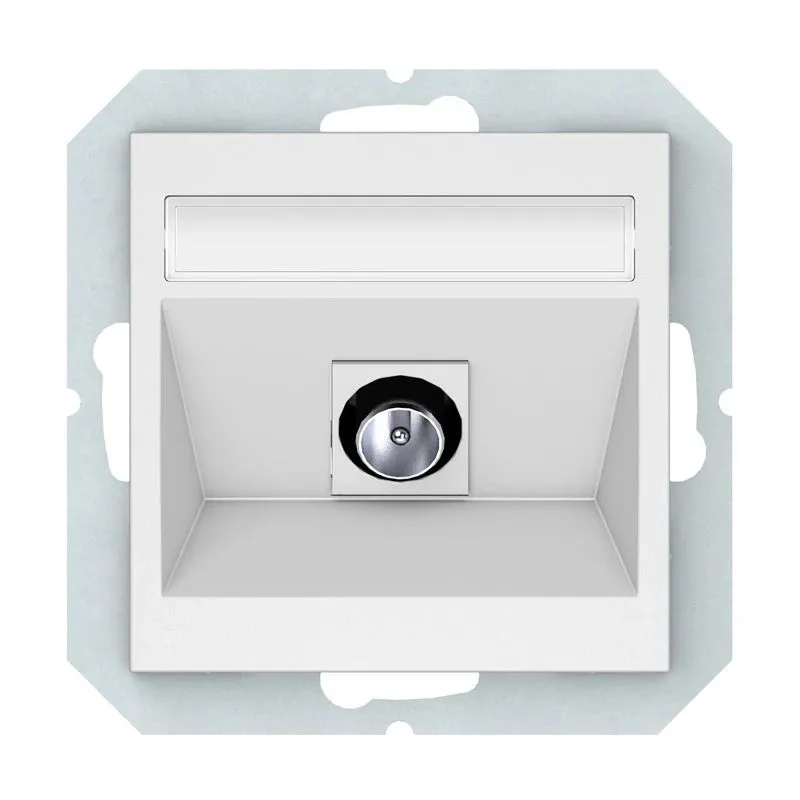 Antenas ligzda VILMA QR1000, mat. balta krāsa