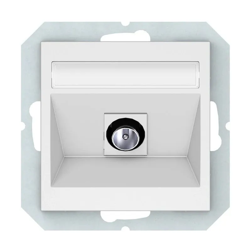 Antenas ligzda VILMA QR1000, mat. balta krāsa