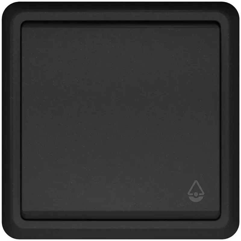 Zvana poga VILMA ST150. matēti melnā krāsā