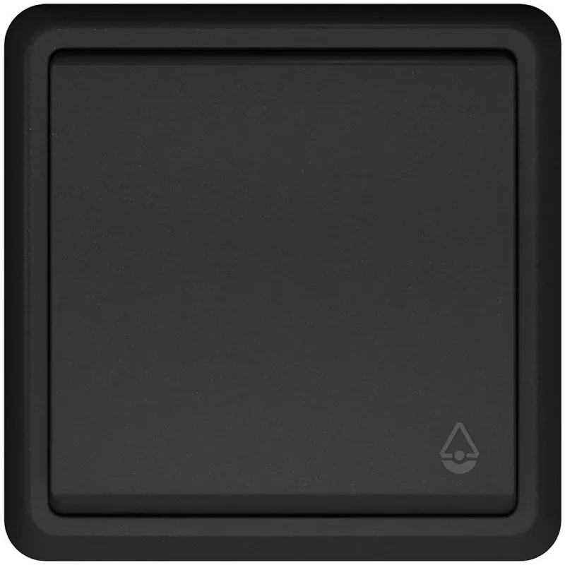 Zvana poga VILMA ST150. matēti melnā krāsā