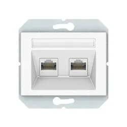 Datora ligzda VILMA XP500, balta krāsa