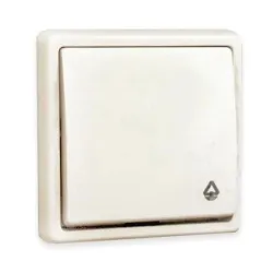 Light button p110-012v sand colour st15