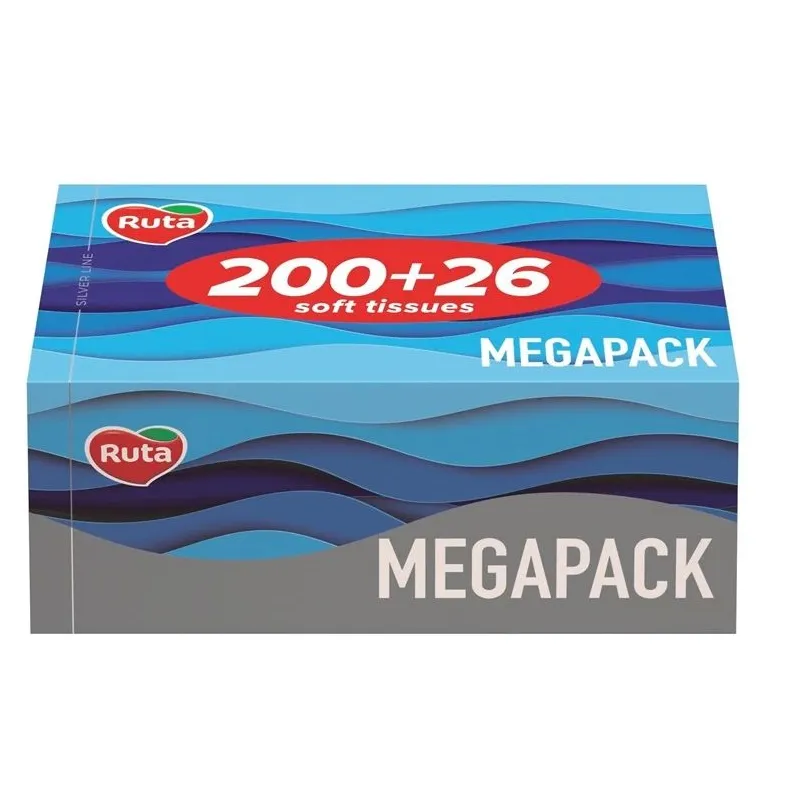 Papīra salvetes Rūta Megapack. 2 sl.