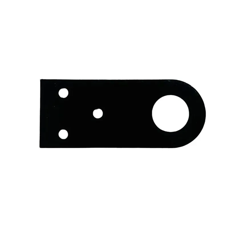 Cilpa 180°. melna. 72 mm x 30 mm. 2 gab.