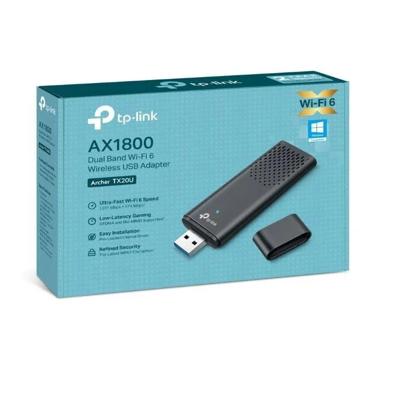 Bezvadu adapteris tp-link ax1800 wi-fi 6