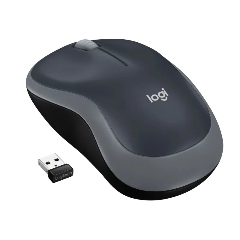 Logitech m185 pelēka datormpele