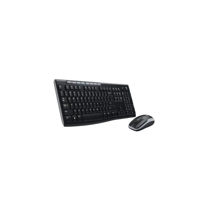 Klaviatūra Logitech MK270 EN, melna, bezvadu