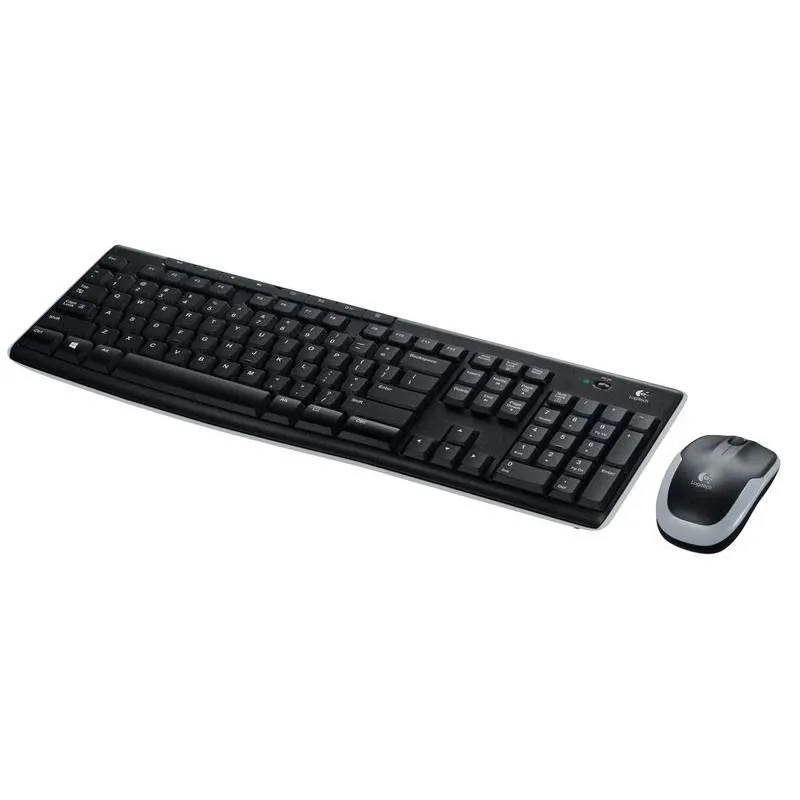 Klaviatūra Logitech MK270 EN, melna, bezvadu