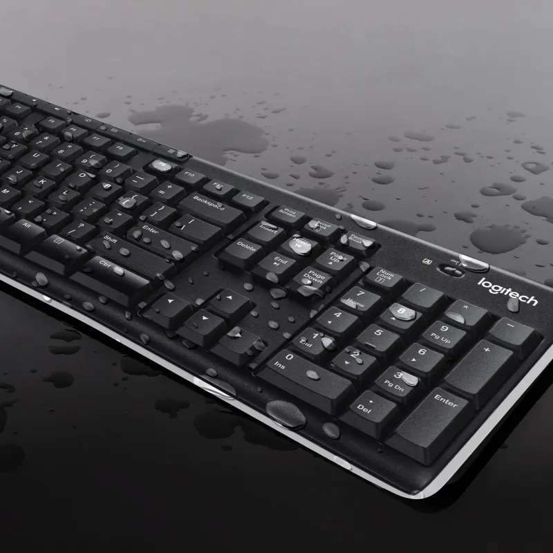 Klaviatūra Logitech MK270 EN, melna, bezvadu