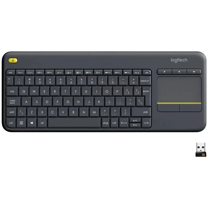 Klaviatūra logitech k400 plus black
