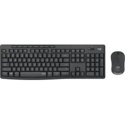 Klaviatūra Logitech MK295 Silent Combo EN. melna. bezvadu