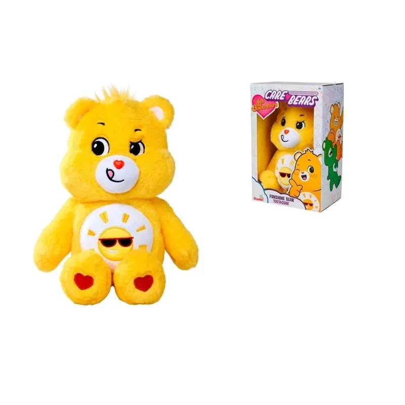 Mīkstā rotaļlieta Simba ShareBear Funshine. dzeltena. 35 cm