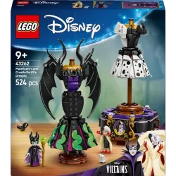 LEGO Disney Maleficent's and Cruella De Vil's Dresses 43262