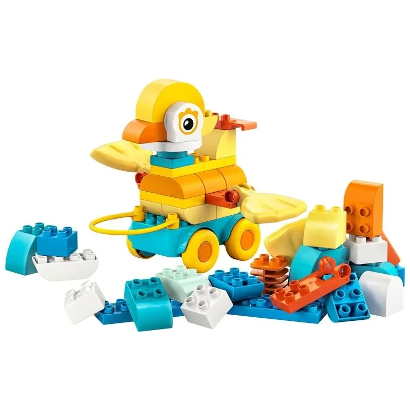 LEGO DUPLO “Trīs vienā” Dzīvnieki uz riteņiem. 58 gab.