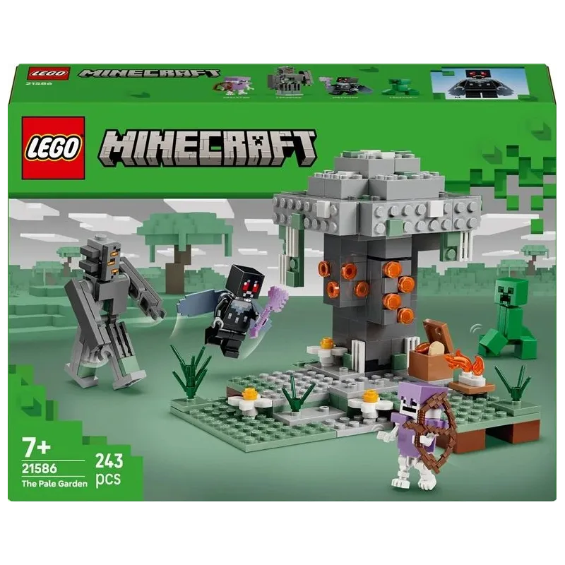 Konstruktors LEGO Minecraft The Pale Garden 21586. 243 gab.