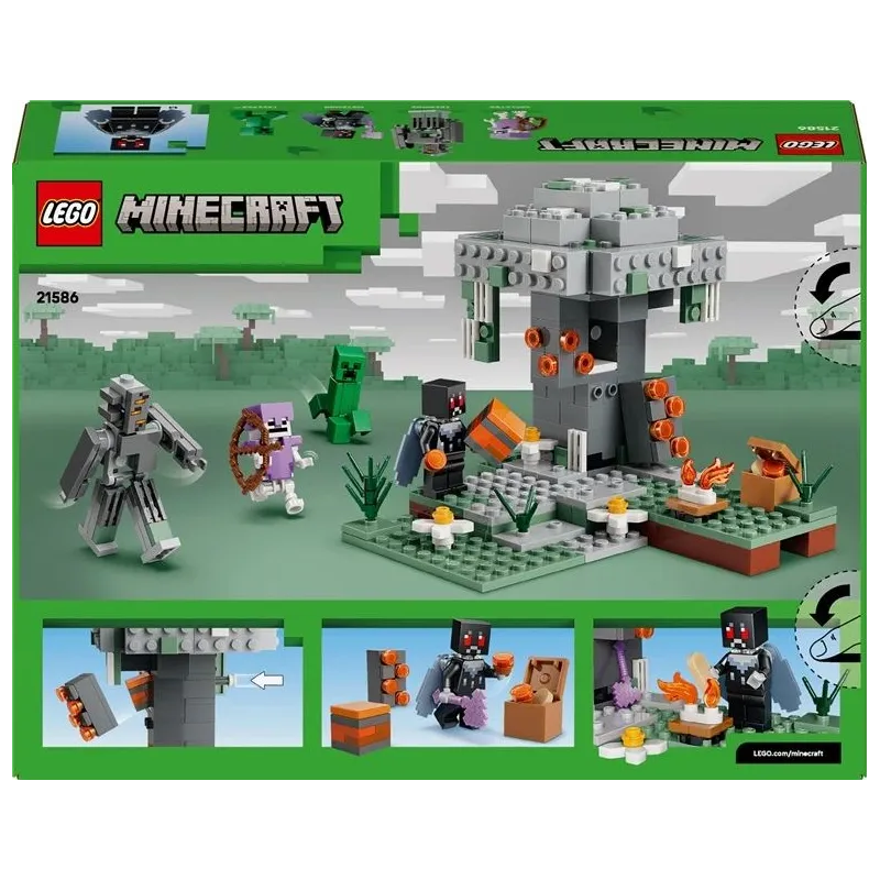 Konstruktors LEGO Minecraft The Pale Garden 21586. 243 gab.