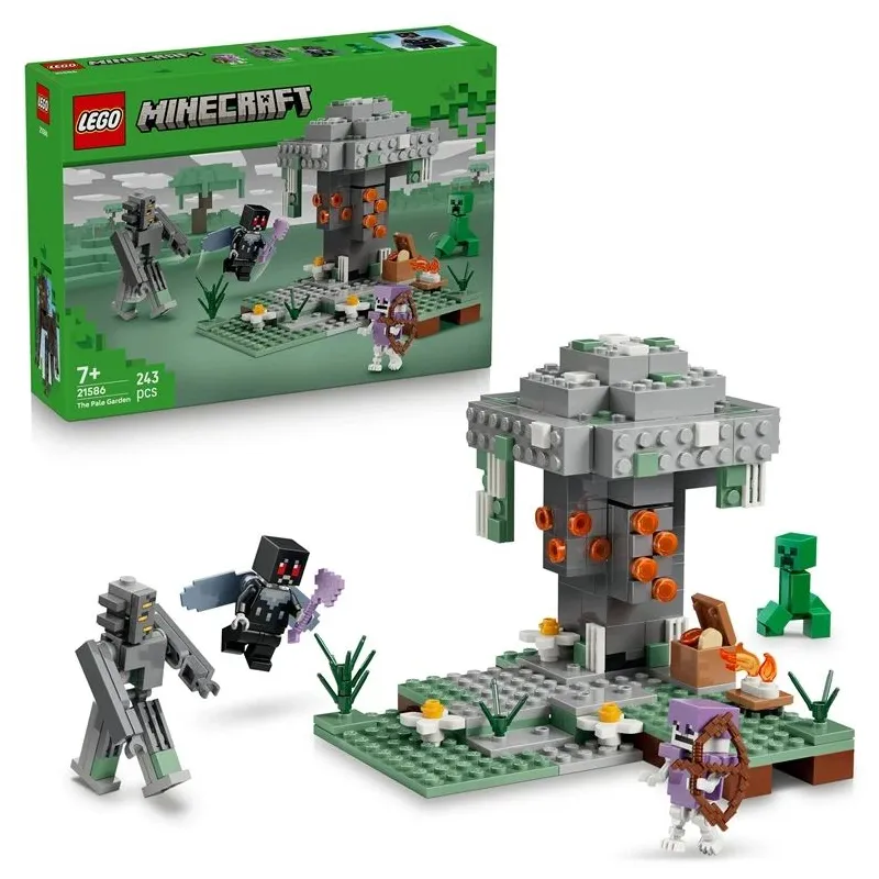 Konstruktors LEGO Minecraft The Pale Garden 21586. 243 gab.