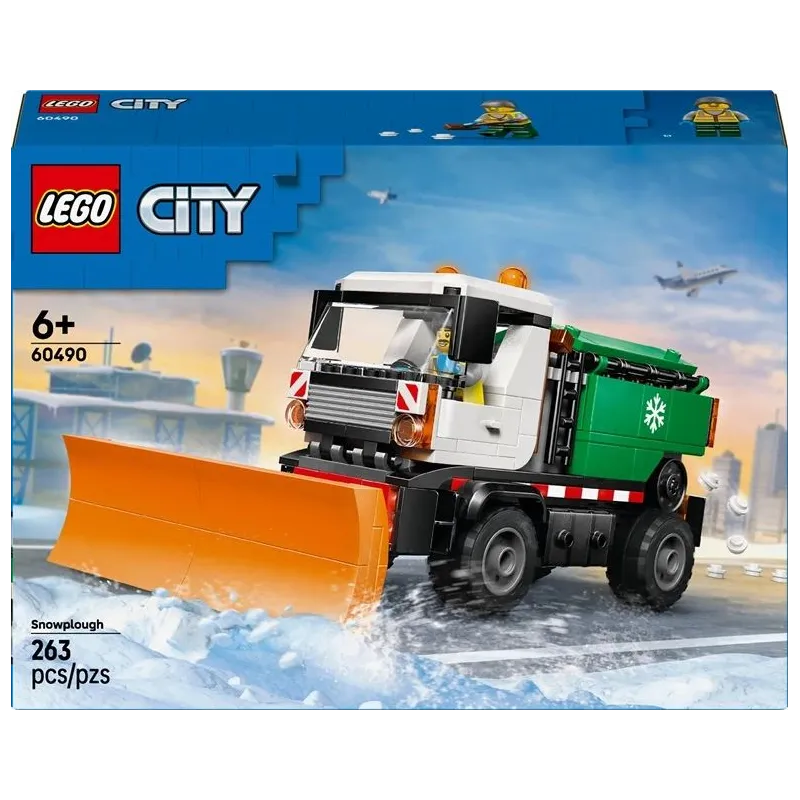 LEGO City Sniega tīrītājs 60490. 263 gab.