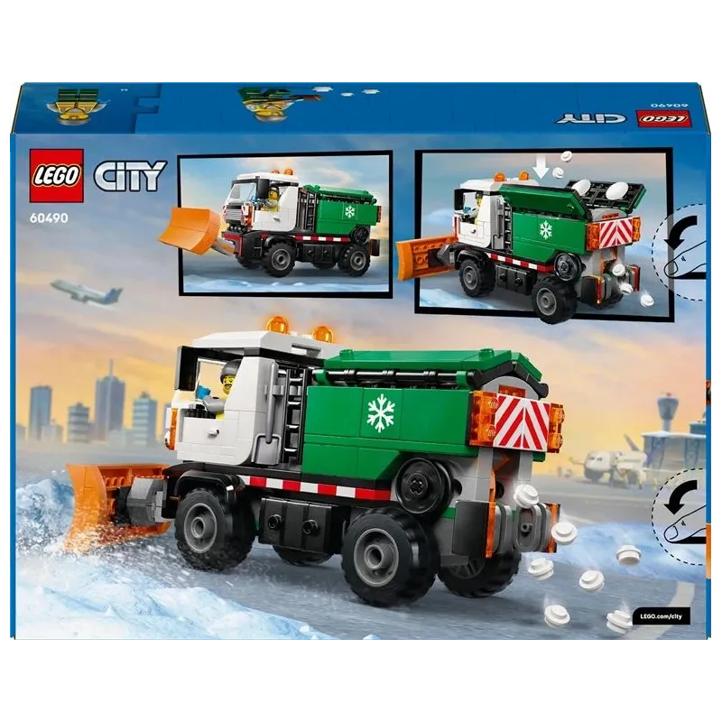 LEGO City Sniega tīrītājs 60490. 263 gab.