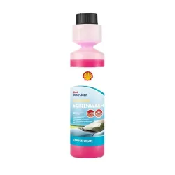 Windshield washer concentrate shell