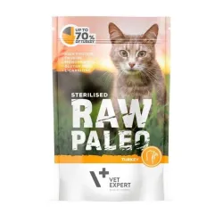 Raw paleo sterilised cat turkey 100g