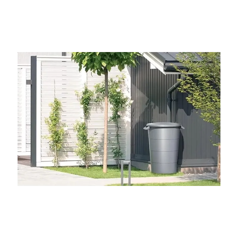 Āra atkritumu tvertne Prosperplast IDSM80U-S411. melna. 80 l