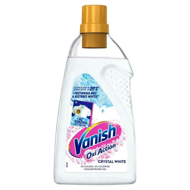 Koncentrēts baltais veļas mazgāšanas gels Vanish Oxi, 1.5 L.