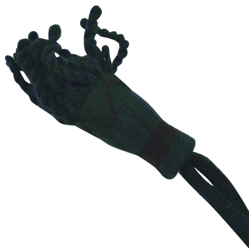 vidaXL bērnu skotu dūdas, Great Highland, zaļas ar melnu, rūtainas