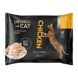 Primacat fillets chicken in water 4x50g