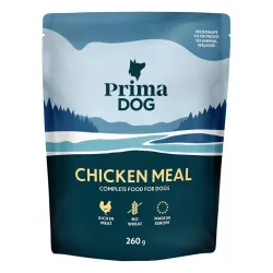 Wet dog food chicken meal 260 g. pouch