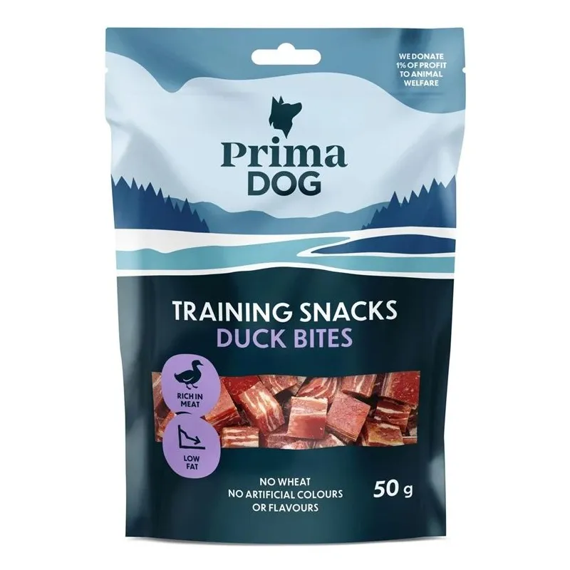 Gardums suņiem PRIMADOG. pīles gaļa. 0.05 kg