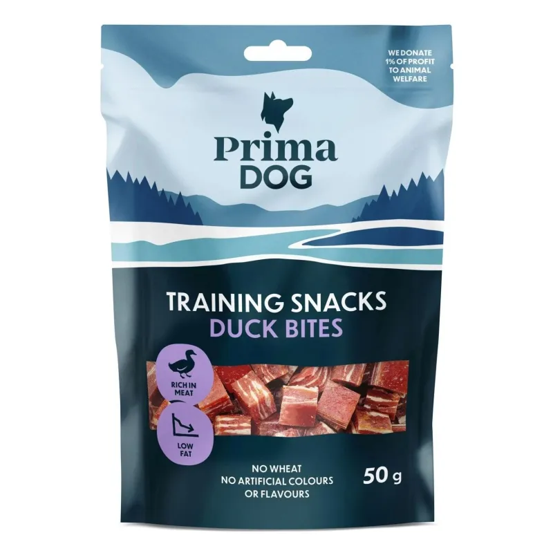 Gardums suņiem PRIMADOG. pīles gaļa. 0.05 kg