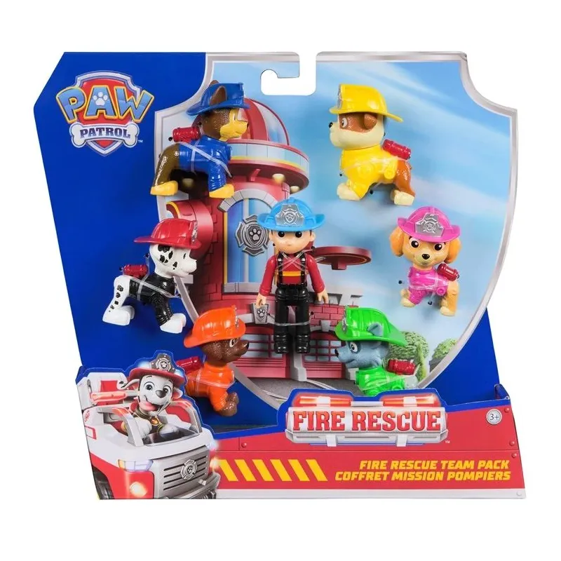 Figūriņu komplekts Paw Patrol Fire Rescue Team Pack 6072961