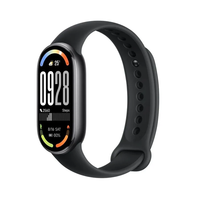 Viedais pulkstenis Xiaomi Band 10 Midnight Black. melna