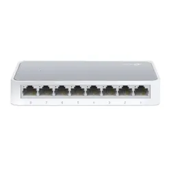 TP-LINK - Switch - TL-SF1008D - Unmanaged - Desktop - 10-100 Mbps ,RJ-45, ports quantity 8 - Power supply type External - 36