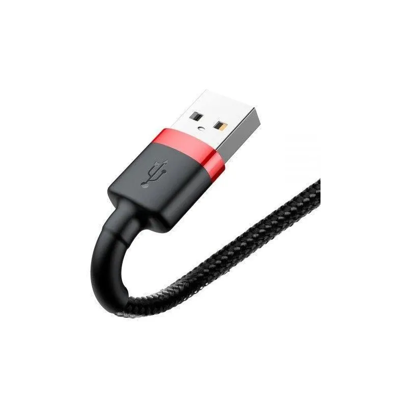 Kabelis BASEUS USB Type A M. Lightning M. 1m. melns