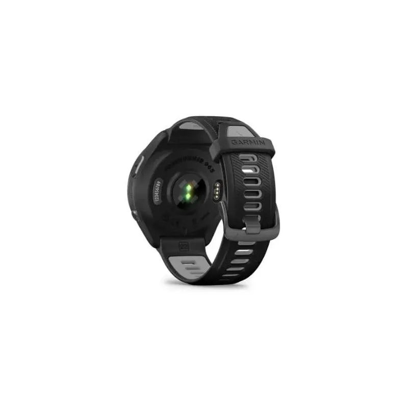 Viedais pulkstenis Garmin Forerunner 965. melna