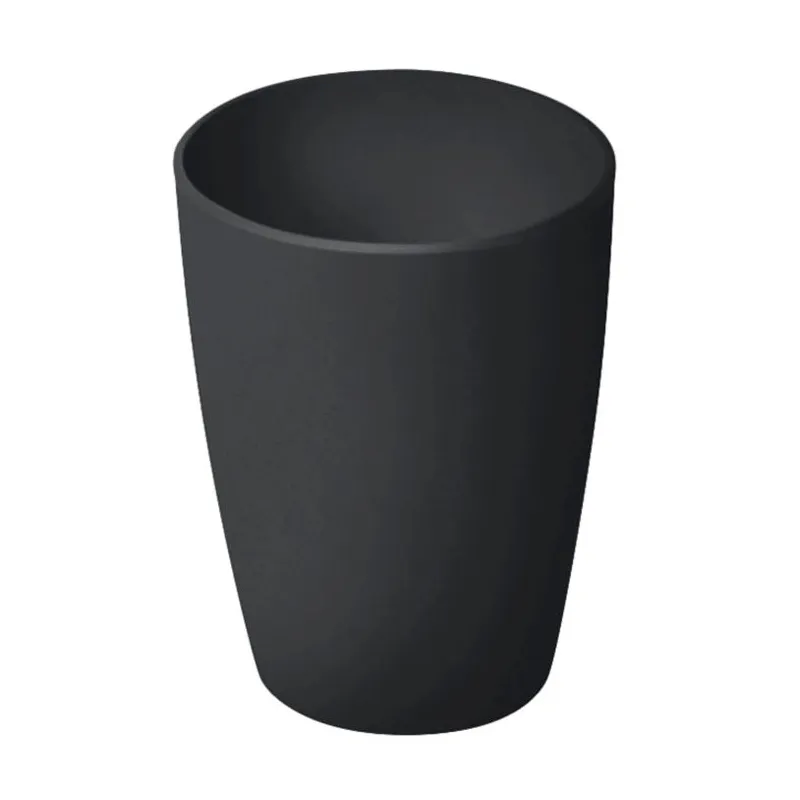 Krūzīte 1705108046RK. 250 ml. 7.8 cm. plastmasa. melna