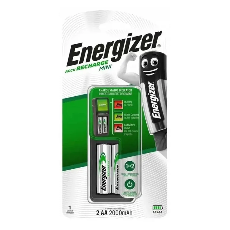 Akumulatoru lādētājs +2xaa 2000mah