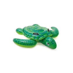 Piepūšamais plosts Intex Turtle. zaļa. 150 cm x 127 cm