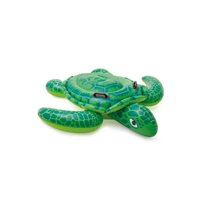 Piepūšamais plosts Intex Turtle. zaļa. 150 cm x 127 cm