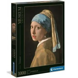 Puzle Clementoni Girl with a Pearl Earrig. 37x28 cm 1000 gab