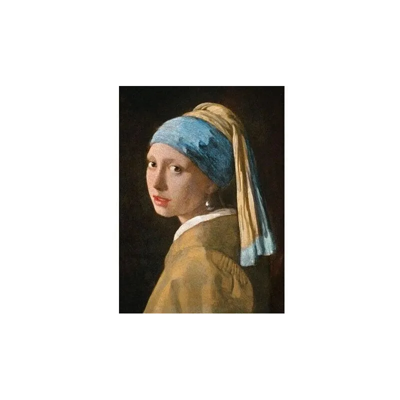 Puzle Clementoni Girl with a Pearl Earrig. 37x28 cm 1000 gab