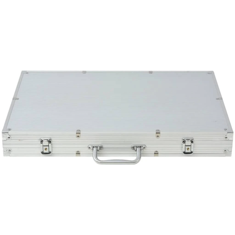 vidaXL pokera komplekts ar 1000 alumīnija žetoniem