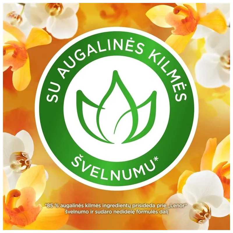Veļas mīkstinātājs Lenor orchid&golden amber. 0.7 l